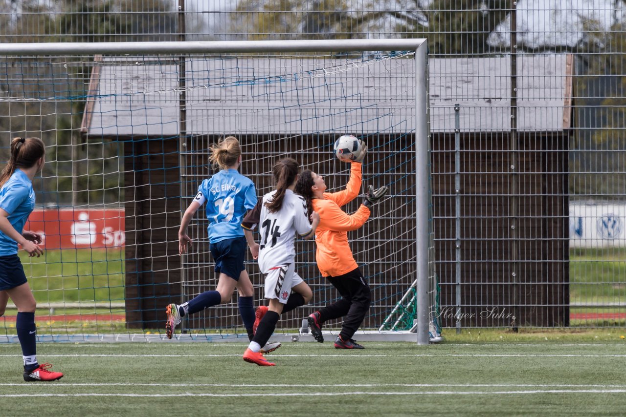 Bild 286 - B-Juniorinnen Ellerau - St. Pauli : Ergebnis: 1:1